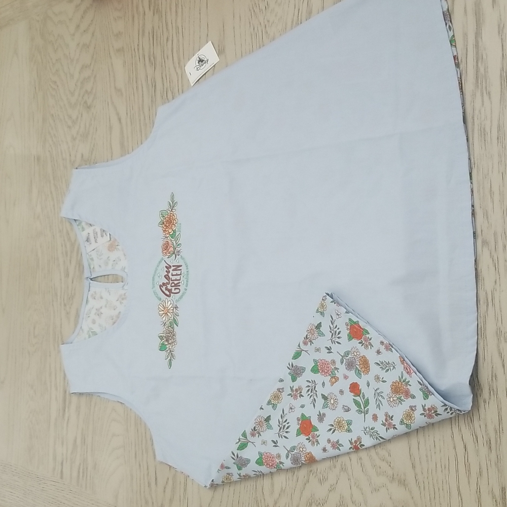 EPCOT international grow green flower and garden festival shirt sz M new w tags
